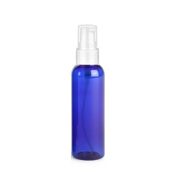 2 Oz Blue Bottle With White Treatment Pump 