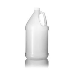 4 Liters Natural Gallon With White Cap