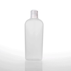 5 Oz Natural Oval Bottle With Natural Disc Cap