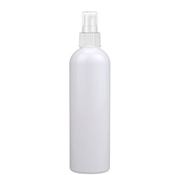 8 Oz White Pet With White Sprayer