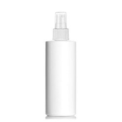 8 Oz HDPE Bottle With White Sprayer