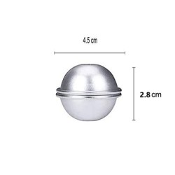 Small Aluminium Bath Bomb Mold