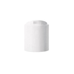 24-410 White Disc Top Cap 