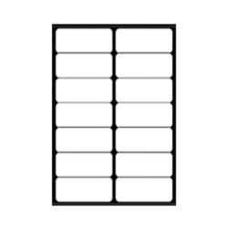 14 UP Paper Labels (NON GLOSSY)