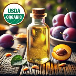 Plum Kernel Virgin Organic Oil 