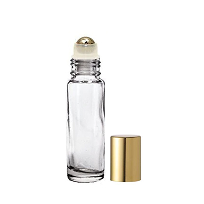 10ml Roll On Bottle With Gold Cap