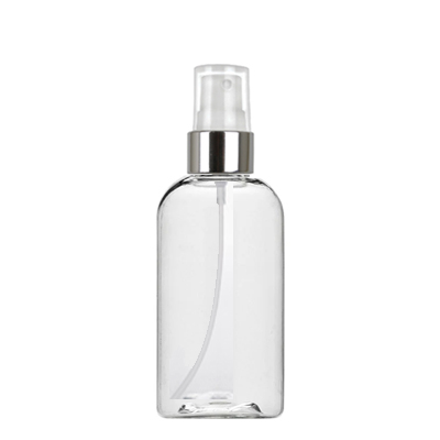 2 Oz Boston PET Bottle With Silver White Sprayer