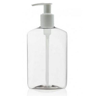 8 Oz PET Oval Bottle With Pump
