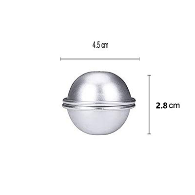 Small Aluminium Bath Bomb Mold