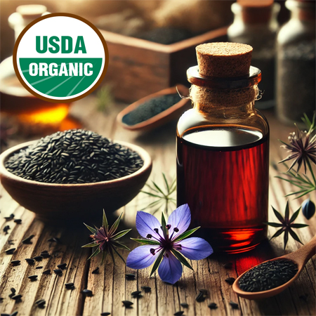 Black Cumin Seed Oil Virgin ORGANIC