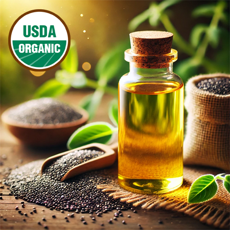 Chia Seed Extra Virgin Organic Oil