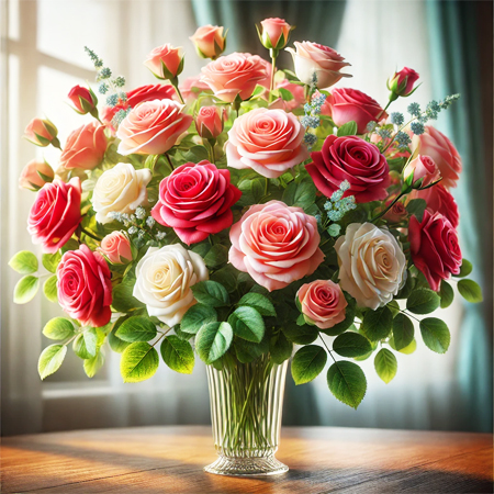 Rose Bouquet Fragrant Oil