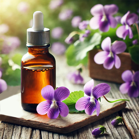 Violet Flowers Herbal Oil