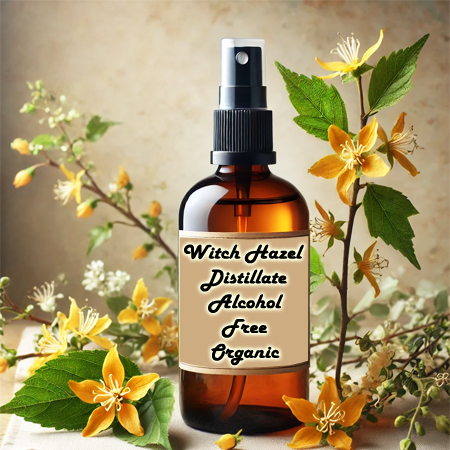 Witch Hazel Distillate ORGANIC Alcohol Free