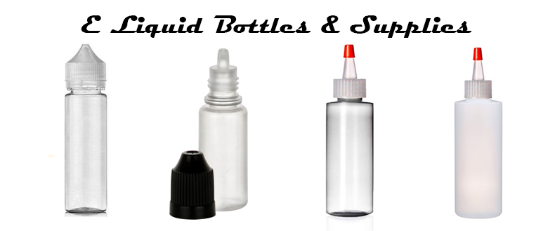 E Liquid Bottles & Supplies
