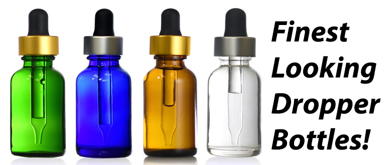 Glass Bottles With Droppers