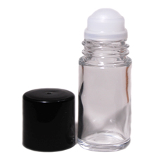 30 ml Plain Glass Roll On Bottle