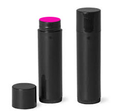 .15 Oz Black Lip Balm Tube 